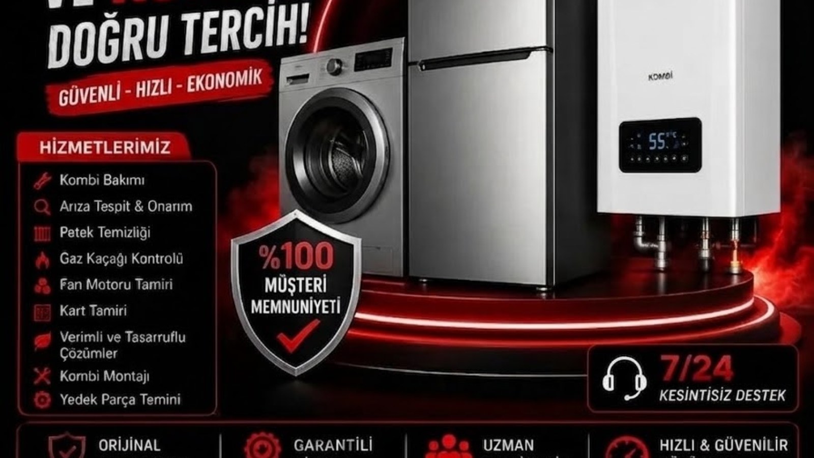 Atmaca teknik soğutma ve beyaz eşya servis