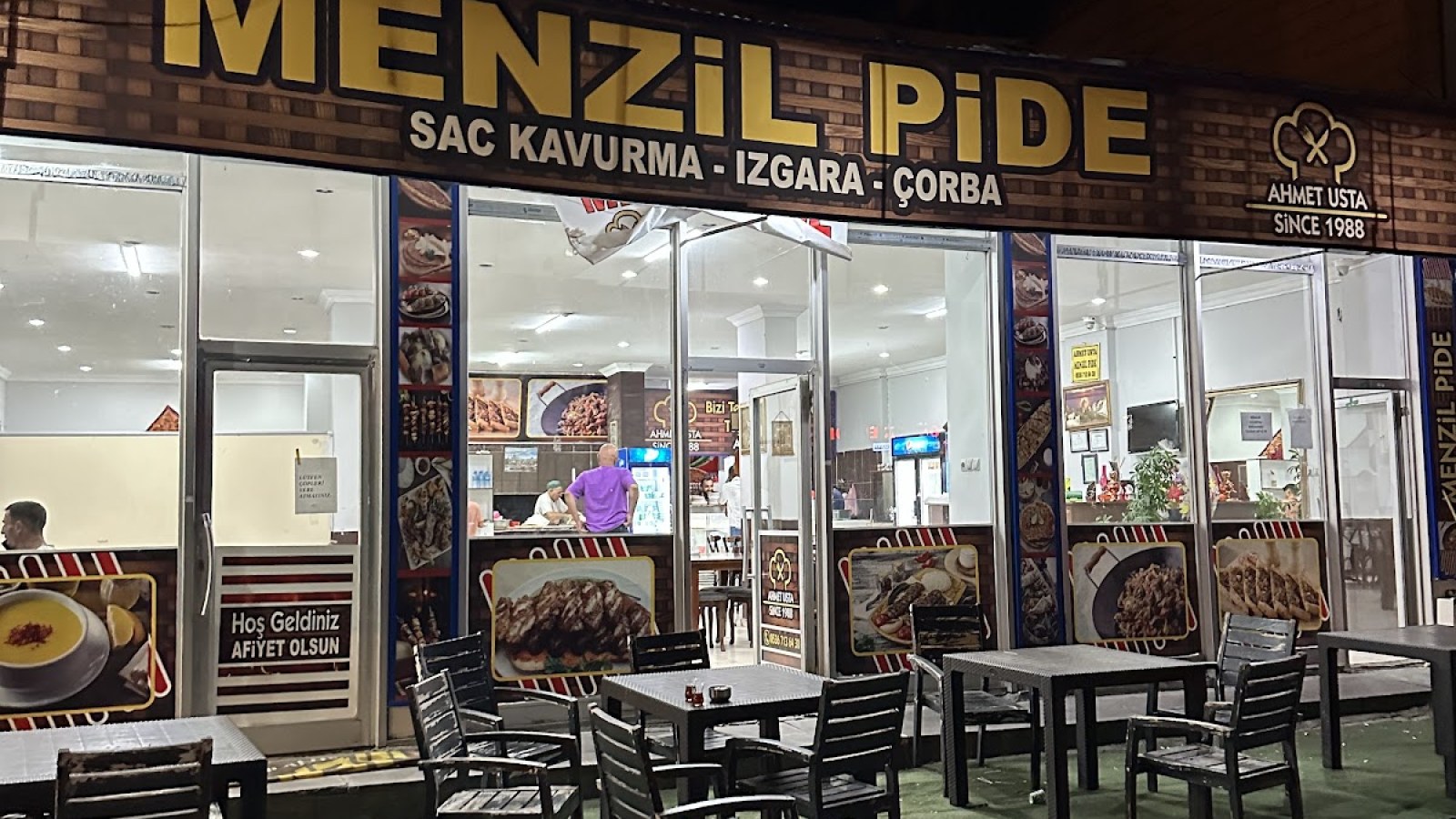 Meşhur MENZİL PİDE SAÇ KAVURMA SALONU