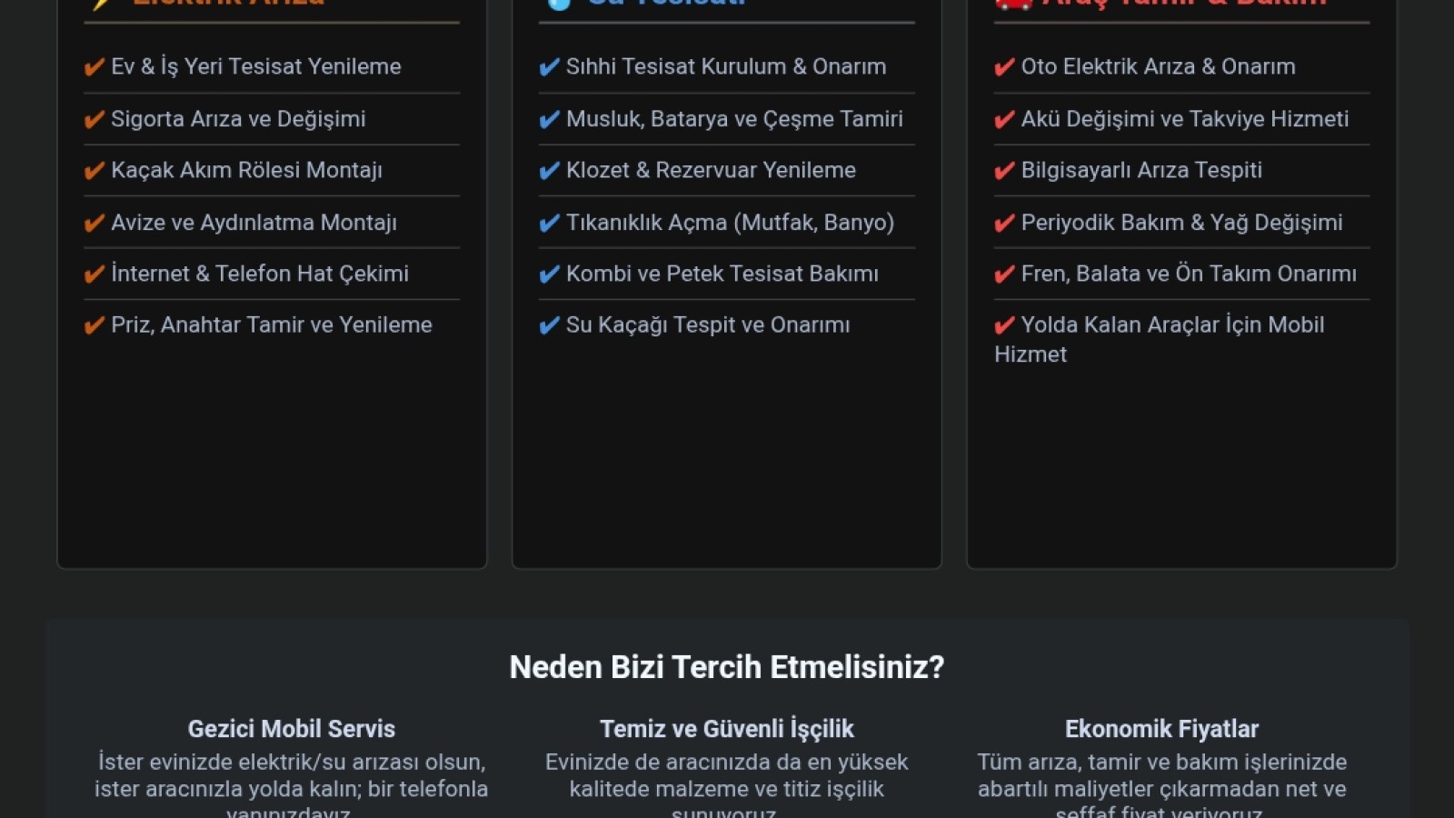 Zafer Gökçek teknik servis